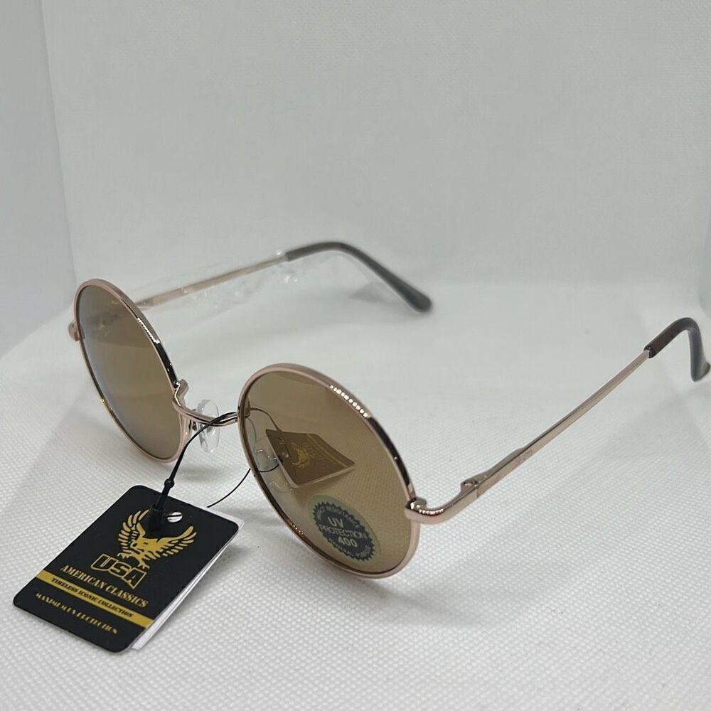 Hippie Retro Mirrored Sunglasses